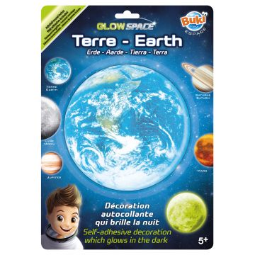 Planeta care lumineaza in intuneric Buki Space - Pamantul