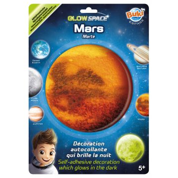 Planeta luminoasa in intuneric Buki Space - Marte