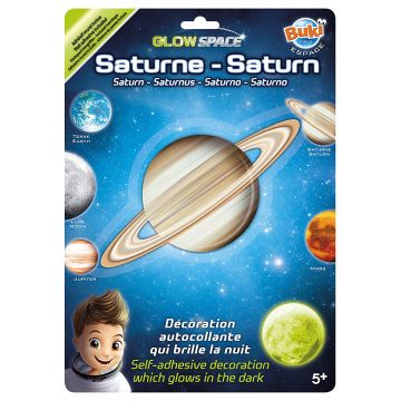 Planeta luminoasa in intuneric Buki Space - Saturn