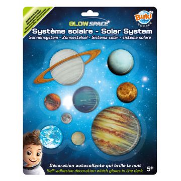 Planete luminoase in intuneric Buki Space - Sistemul solar