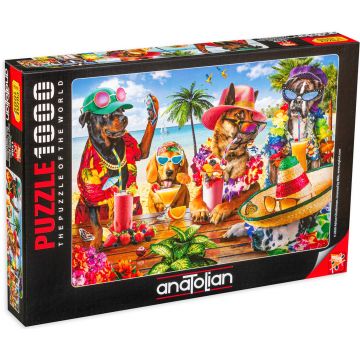 Puzzle Anatolian din 1000 de piese - Tropical party