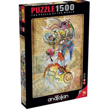 Puzzle Anatolian din 1500 de piese - Fata circasiana