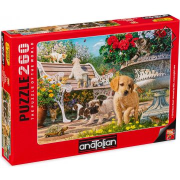 Puzzle Anatolian din 260 de piese - Animale de companie, Steve Reed