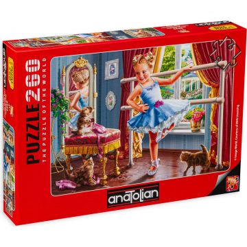 Puzzle Anatolian din 260 de piese - Little ballet dancer