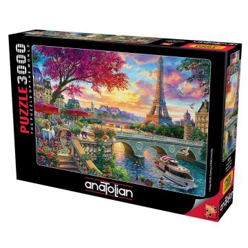 Puzzle Anatolian din 3000 de piese - Parisul inflorit