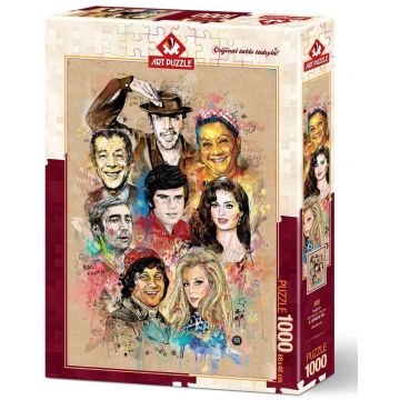 Puzzle Art Puzzle din 1000 de piese - Vechi cinematograf turcesc, R. Gyorkyam Gul