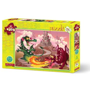 Puzzle Art Puzzle din 50 de piese - Dragoni