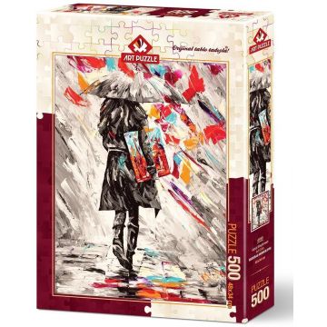Puzzle Art Puzzle din 500 de piese - Critic de arta, Miodrag Momchilovici
