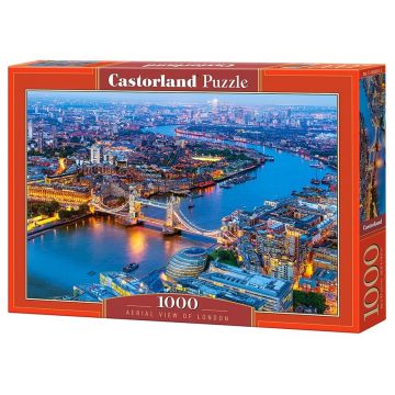 Puzzle Castorland din 1000 de piese - Londra vazuta prin ochii paserei