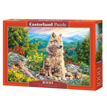Puzzle Castorland din 1000 de piese - Noua generatie