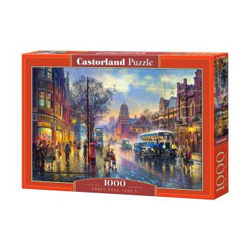 Puzzle Castorland din 1000 de piese - Strada Abi 1930