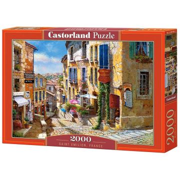 Puzzle Castorland din 2000 de piese - Sen Emilion, Franta
