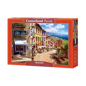 Puzzle Castorland din 3000 de piese - Dupa-amiaza in Nisa