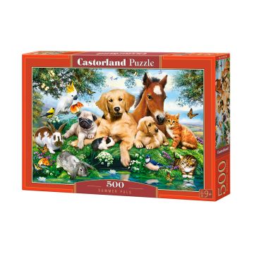Puzzle Castorland din 500 de piese - Prieteni de vara
