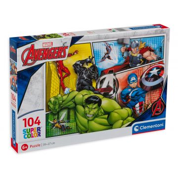 Puzzle Clementoni din 104 de piese - Razbunatorii