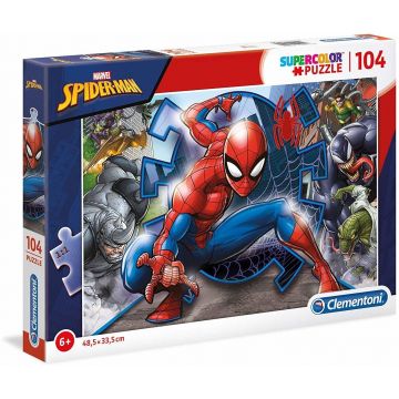 Puzzle Clementoni din 104 de piese - Spiderman