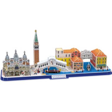 Puzzle Cubic 3D Fun de 126 piese - City Line Venezia
