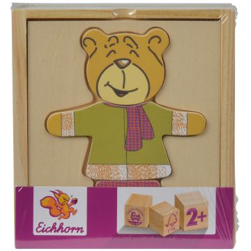 Puzzle din lemn Eichhorn - Ursulet