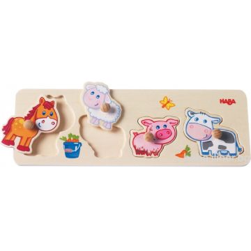 Puzzle din lemn Haba - Animale