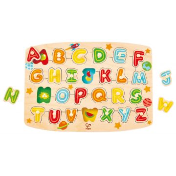 Puzzle din lemn Hape - Alfabet