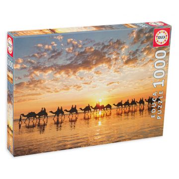 Puzzle Educa din 100 de piese - Sunset at Cable Beach