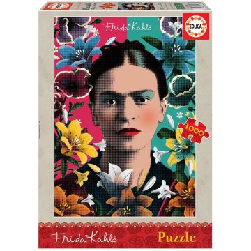 Puzzle Educa din 1000 de piese - Frida Kahlo