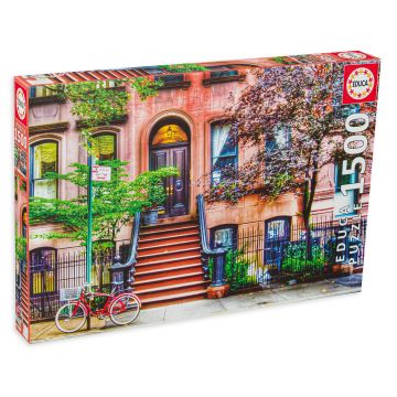 Puzzle Educa din 1500 de piese - Greenwich Village, New York