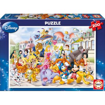 Puzzle Educa din 200 de piese - Parada Disney