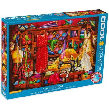 Puzzle Eurographics din 1000 de piese - Atelier de croitorie, Ciro Marceti