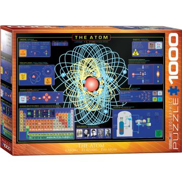 Puzzle Eurographics din 1000 de piese - Atomul