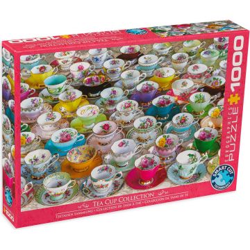 Puzzle Eurographics din 1000 de piese - Colectie de cescute pentru ceai