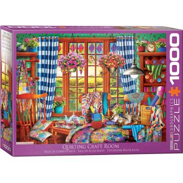 Puzzle Eurographics din 1000 de piese - Mozaic colorat, Ciro Marceti