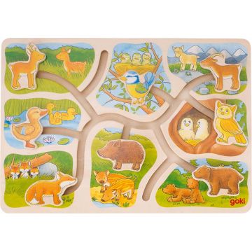 Puzzle glisant Goki - Cui ii apartine