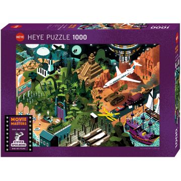 Puzzle Heye din 1000 de piese - Filmele lui Steven Spielberg, Alexandri Clarice