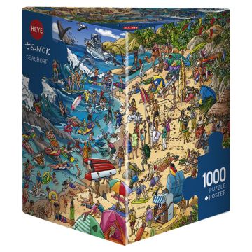 Puzzle Heye din 1000 de piese - Tarmul marii, Boirgit Tanc