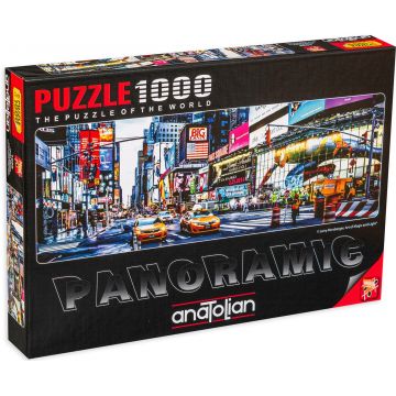 Puzzle panoramic Anatolian din 1000 de piese - Times Square, Larry Hersberger