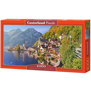 Puzzle panoramic Castorland din 4000 de piese - Hallstatt, Austria