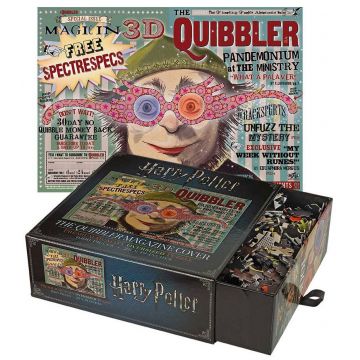 Puzzle panoramic Harry Potter de 1000 piese - Revista The Quibbler