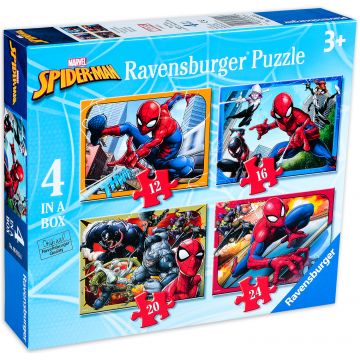 Puzzle Ravensburger 4 in 1 - Spiderman
