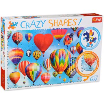 Puzzle Trefl din 600 de piese - Baloane colorate