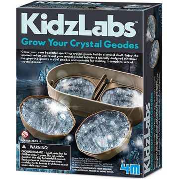 Set creativ 4M KidzLabz - DIY, Cristale stralucitoare