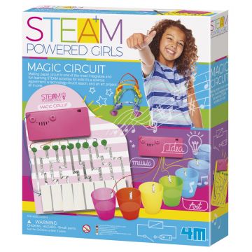 Set creativ 4M Steam Powered Girls - Fă-o singura, Circuit muzical