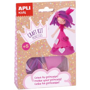 Set creativ APLI - Printesa roz