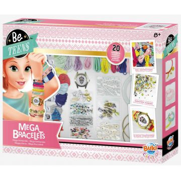 Set creativ Buki Be Teens - Bratari multicolore