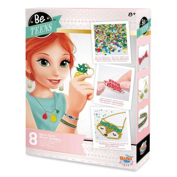 Set creativ Buki Be Teens - Fa-ti singur bijuterii din margele