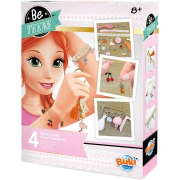Set creativ Buki Be Teens - Fa-ti singur bijuterii Kawaii