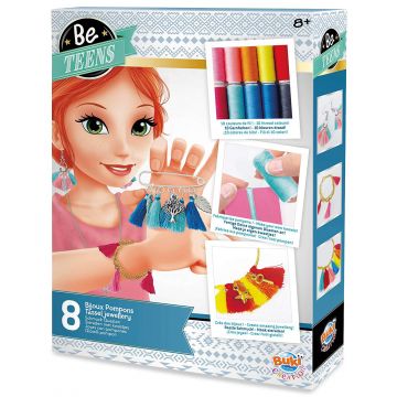 Set creativ Buki Be Teens - Fa-ti singur bijuterii pompoase