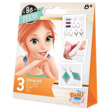 Set creativ Buki Be Teens - Fa-ti singur cercei eleganti