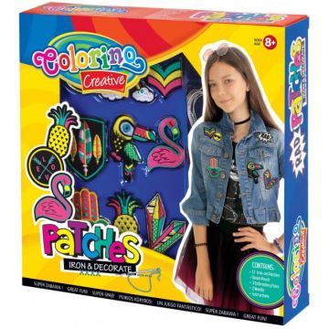 Set creativ Colorino Creative - Plasturi pentru decor
