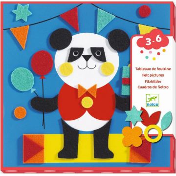 Set creativ Djeco - Colaje Creaturi tandre